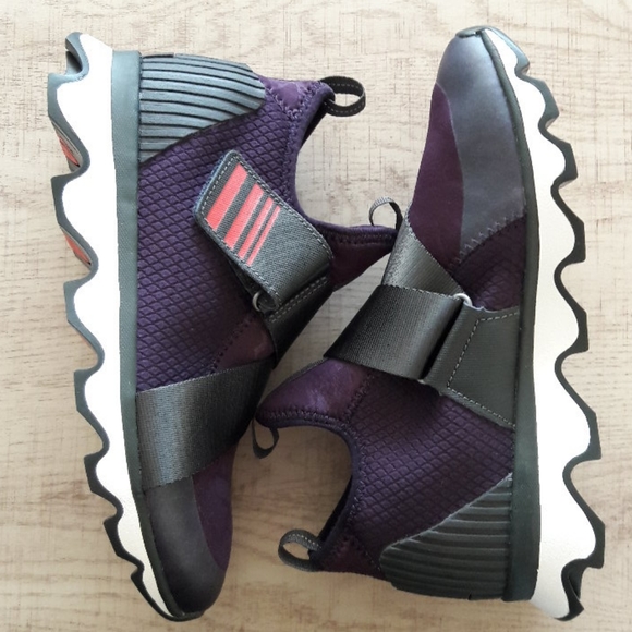 Sorel Shoes - Sorel Women's Kinetic Sneakers In Purple And Red